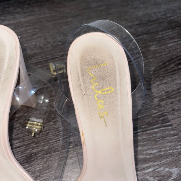 Lulu's Clear Heels - Picture 2 of 4